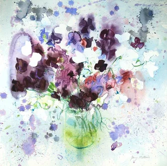Dark Sweet Peas